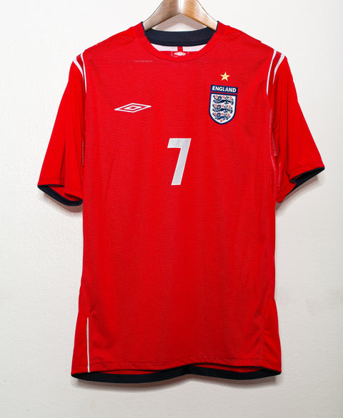 England 2004 Beckham Away Kit (L)