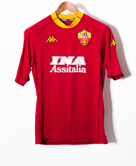 AS Roma 2000-01 Totti Home Kit NWT (L)