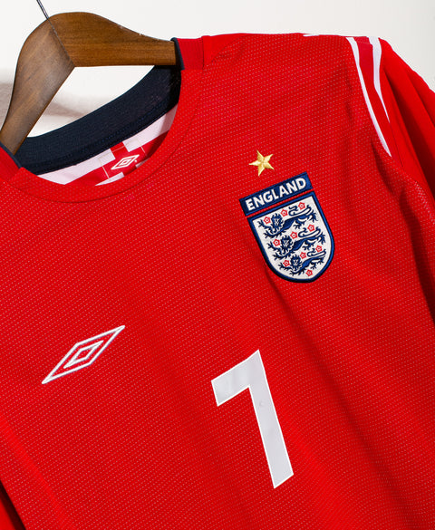 England 2004 Beckham Away Kit (L)