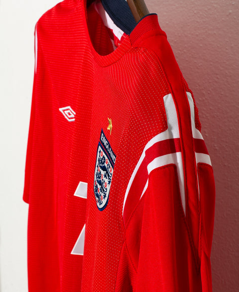 England 2004 Beckham Away Kit (L)