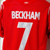 England 2004 Beckham Away Kit (L)