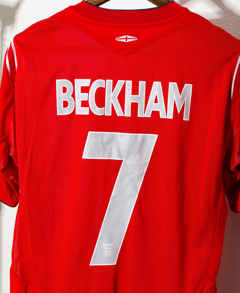 England 2004 Beckham Away Kit (L)