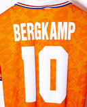 Netherlands 1994 Bergkamp Home Kit (L)