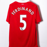 Manchester United 2010-11 Ferdinand Home Kit (L)