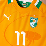 Ivory Coast 2012 Drogba Home Kit (M)