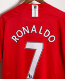 Manchester United 2007-08 Ronaldo Home Kit (2XL)