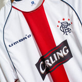 Rangers 2005-06 Lovenkrands Away Kit (M)