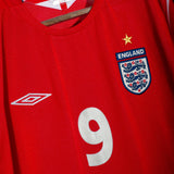 England 2004 Rooney Long Sleeve Away Kit (XL)