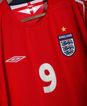 England 2004 Rooney Long Sleeve Away Kit (XL)
