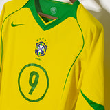 Brazil 2004 Ronaldo Home Kit (L)