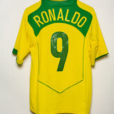 Brazil 2004 Ronaldo Home Kit (L)