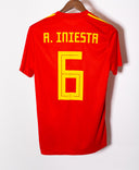 Spain 2018 Iniesta Home Kit (M)
