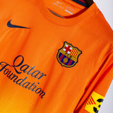 Barcelona 2012-13 Messi Long Sleeve Away Kit (S)
