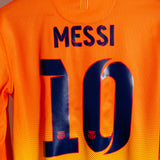 Barcelona 2012-13 Messi Long Sleeve Away Kit (S)