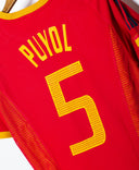 Spain 2002 Puyol Home Kit (M)