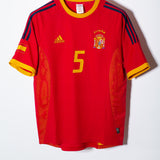 Spain 2002 Puyol Home Kit (M)