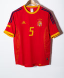 Spain 2002 Puyol Home Kit (M)