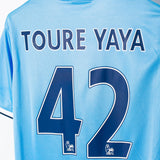 Manchester City 2013-14 Toure Yaya Home Kit (L)