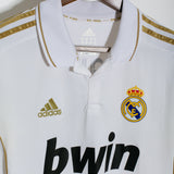 Real Madrid 2011-12 Kaka Long Sleeve Home Kit (M)