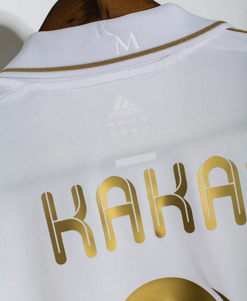 Real Madrid 2011-12 Kaka Long Sleeve Home Kit (M)