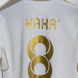 Real Madrid 2011-12 Kaka Long Sleeve Home Kit (M)