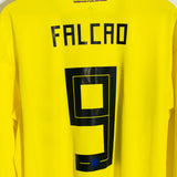 Colombia 2018 Falcao Long Sleeve Home Kit (XL)
