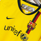 Barcelona 2008-08 Puyol Long Sleeve Away Kit (L)