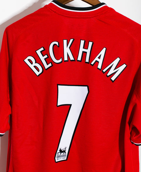 Manchester United 2001-02 Beckham Home Kit (XL)