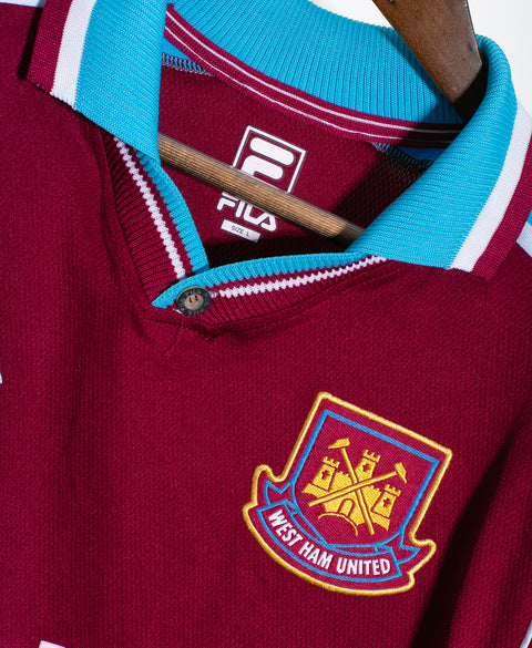 West Ham 2000-01 Home Kit (L)