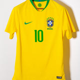 Brazil 2018 Neymar Jr Home Kit (M)
