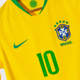 Brazil 2018 Neymar Jr Home Kit (M)