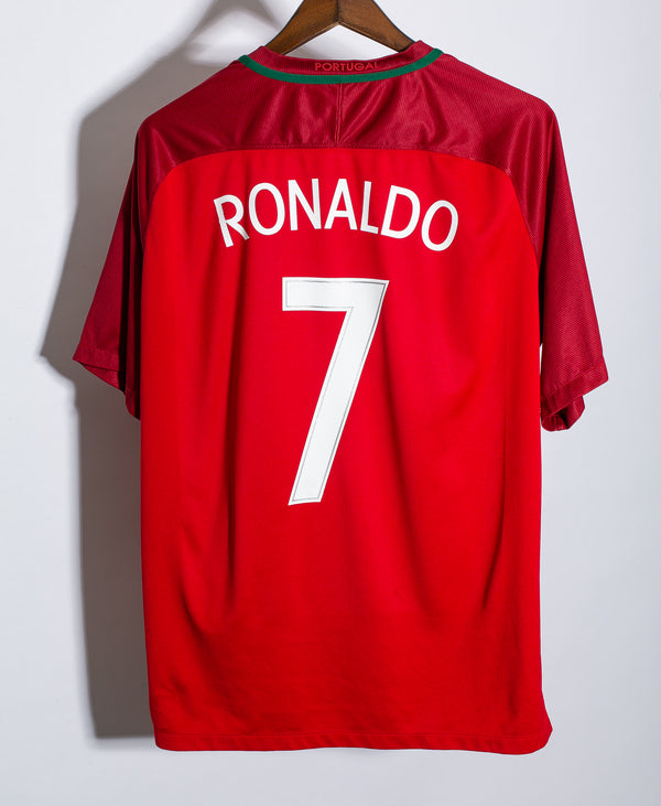 Portugal 2016 Ronaldo Home Kit (2XL)
