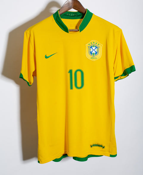 Brazil 2006 Ronaldinho Home Kit (M)