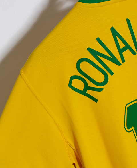 Brazil 2006 Ronaldinho Home Kit (M)