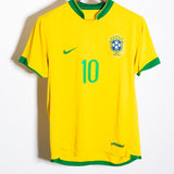 Brazil 2006 Ronaldinho Home Kit (S)