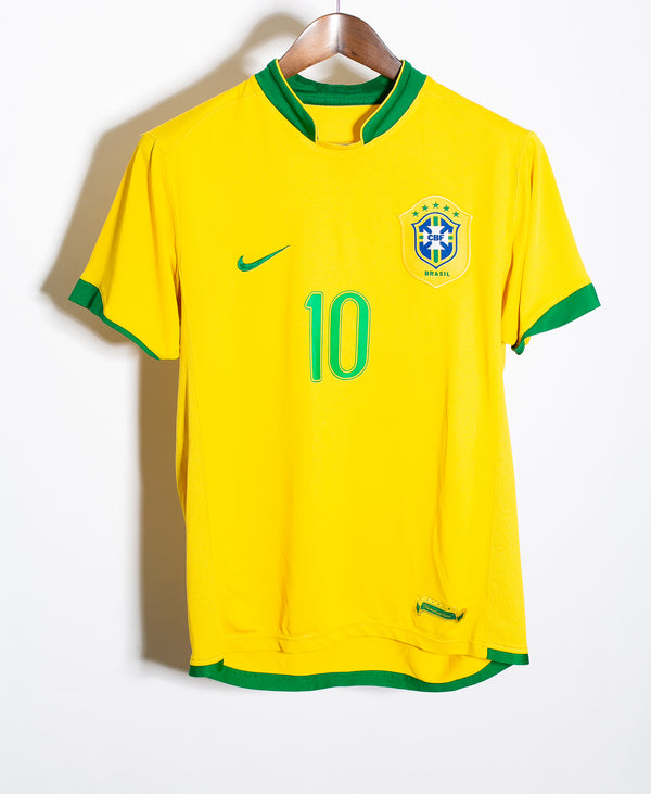 Brazil 2006 Ronaldinho Home Kit (S)
