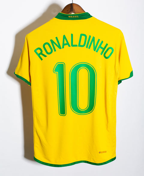 Brazil 2006 Ronaldinho Home Kit (S)