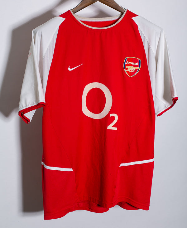 Arsenal 2002-04 Bergkamp Home Kit (M)
