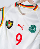 Cameroon 2002 Eto'o Sleeveless Away Kit (S)