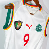 Cameroon 2002 Eto'o Sleeveless Away Kit (S)