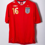 England 2006 Hargreaves Away Kit (L)