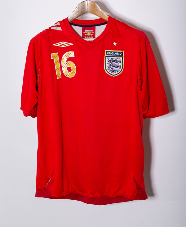 England 2006 Hargreaves Away Kit (L)