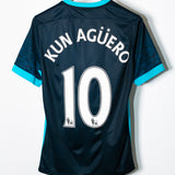 Manchester City 2015-16 Aguero Third Kit (S)