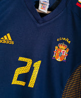 Spain 2002 Luis Enrique Away Kit (L)
