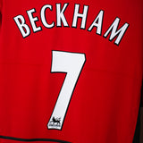 Manchester United 2002-03 Beckham Home Kit (L)
