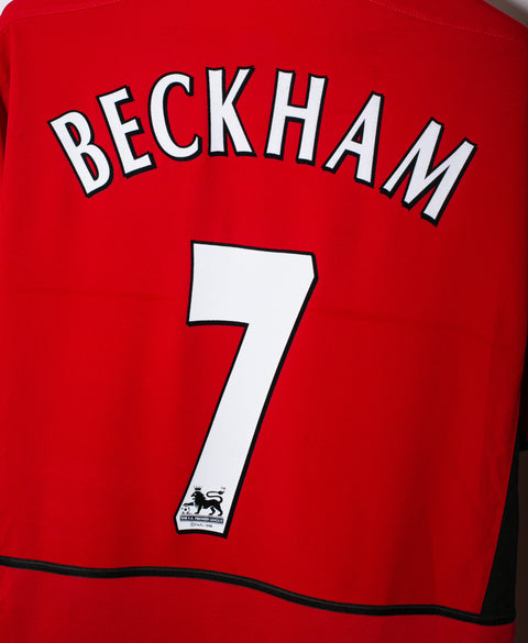 Manchester United 2002-03 Beckham Home Kit (L)