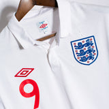 England 2010 Heskey Home Kit (L)