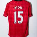 Manchester United 2012-13 Vidic Home Kit (M)