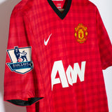 Manchester United 2012-13 Vidic Home Kit (M)