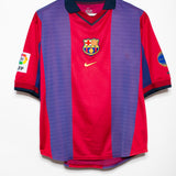 Barcelona 2000-01 Guardiola Home Kit (L)